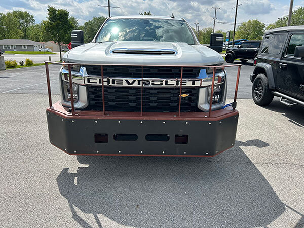General Motors Utility Truck - Push Bar, Compressor, Keyless Entry and Battery Jump Pack Setup